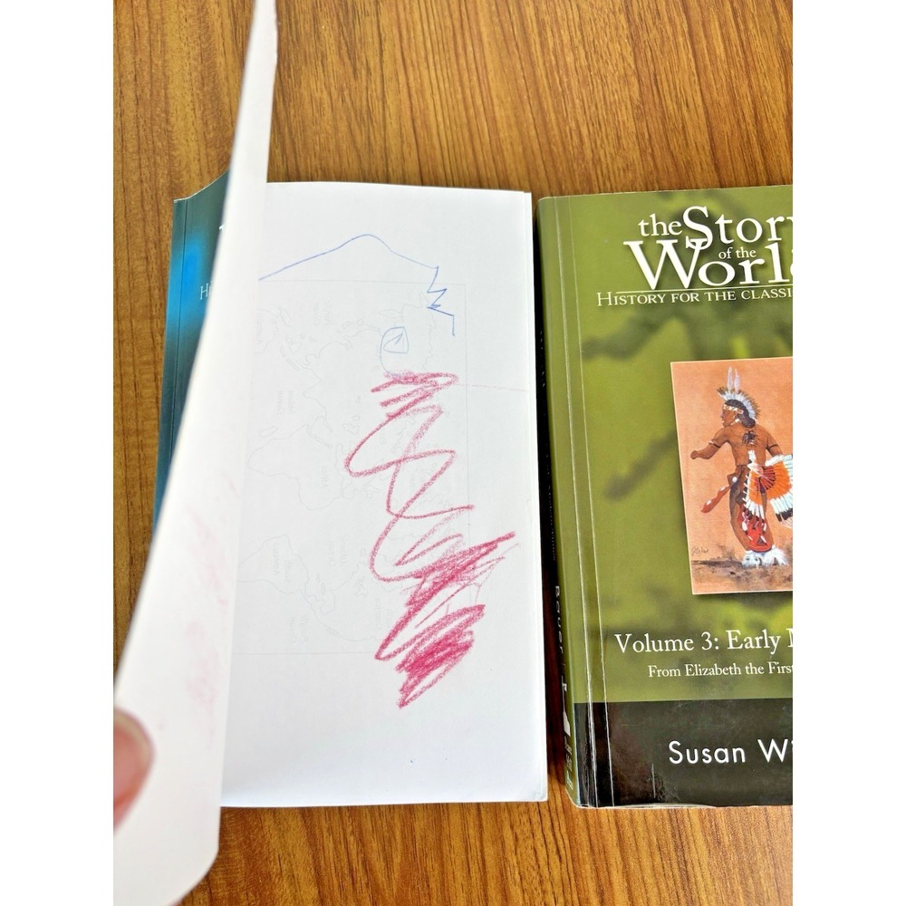The Story of the World LOT Volumes 2 and 3  by Susan Wise Bauer HOMESCHOOL - Picture 4 of 5